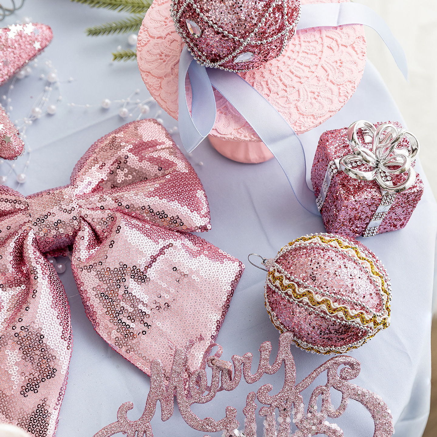 Christmas Ball Decoration 8CM  - Ornament Ball Set reseña y precio