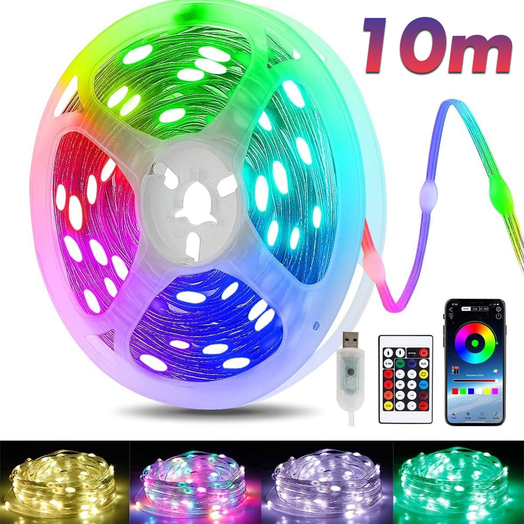 Bluetooth LED String Lights US - Led Fairy String Lights reseña y precio