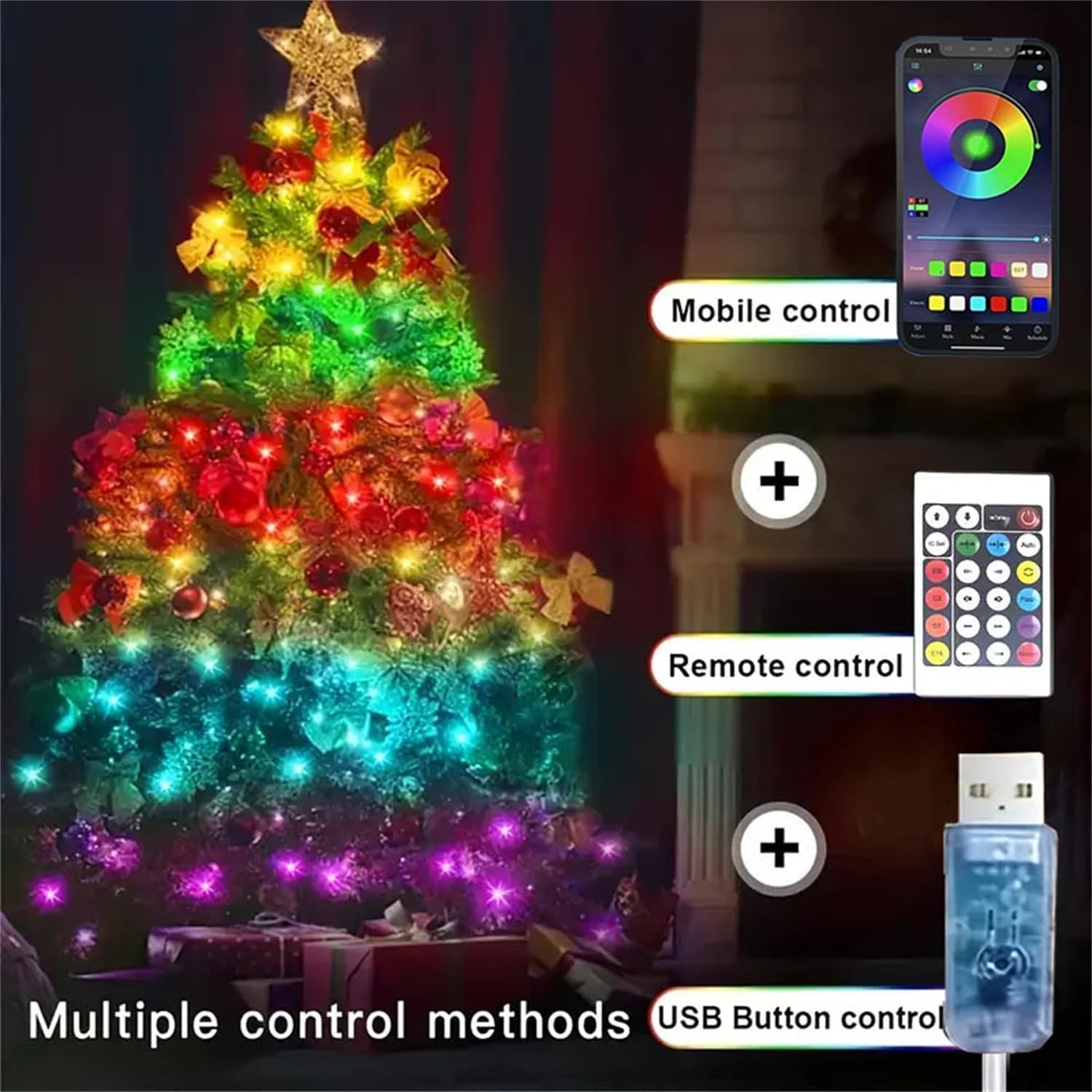 Bluetooth LED String Lights US - Led Fairy String Lights reseña y precio