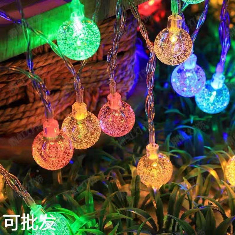 1.5-10m LED Crystal Ball Garla - Led Fairy String Lights reseña y precio