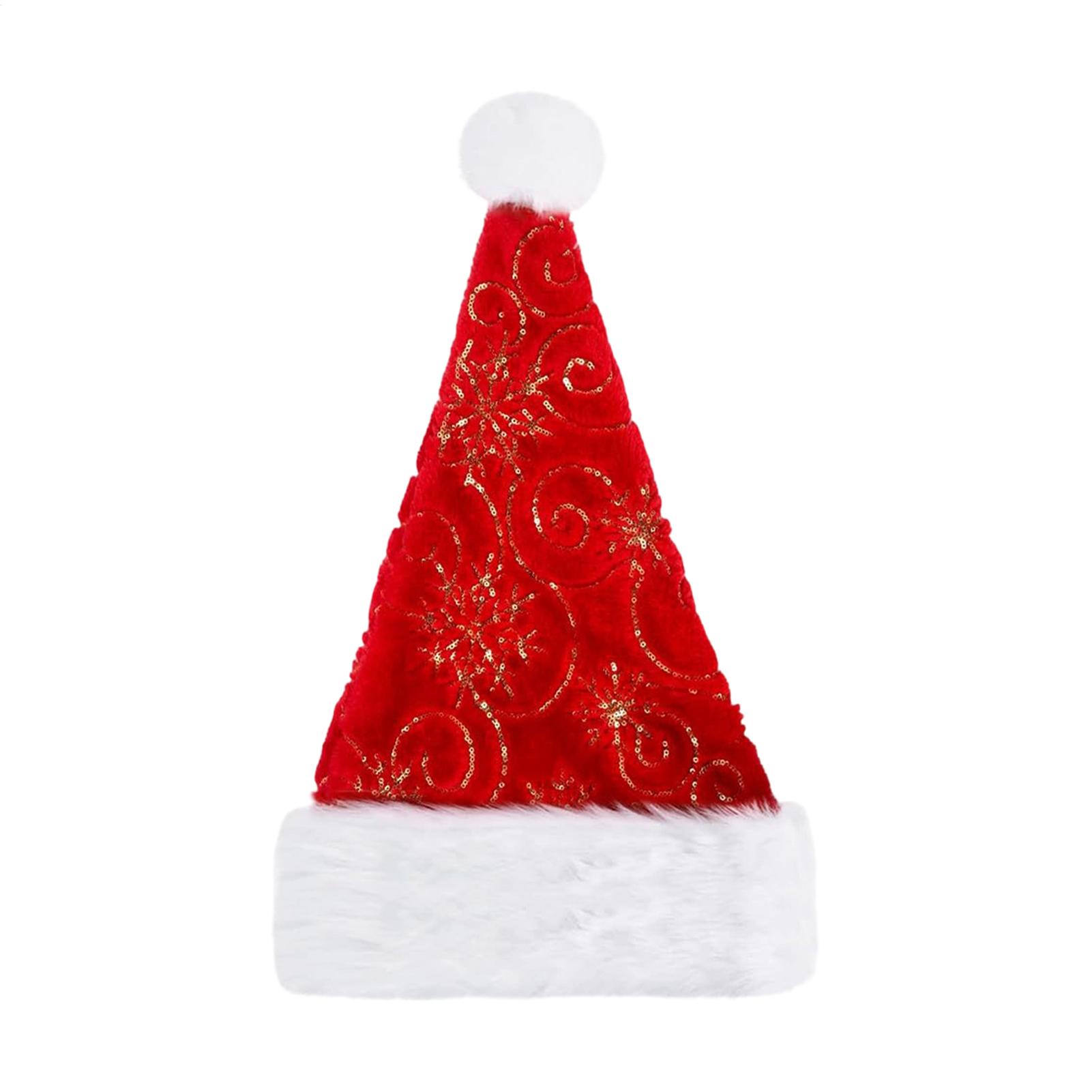 Plush Christmas Hat Portable W - Santa Hat Plush reseña y precio