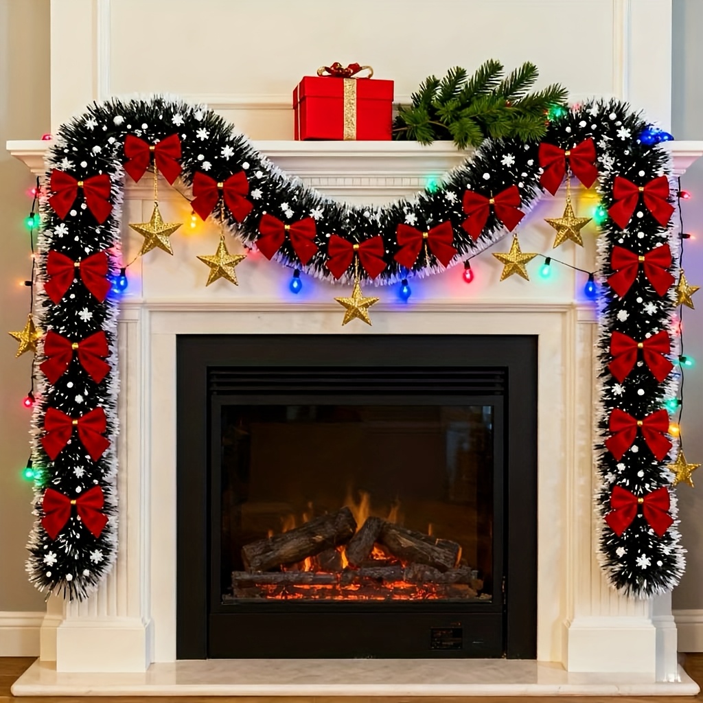 Artificial Christmas Garland X - Tinsel Garland Decoration reseña y precio