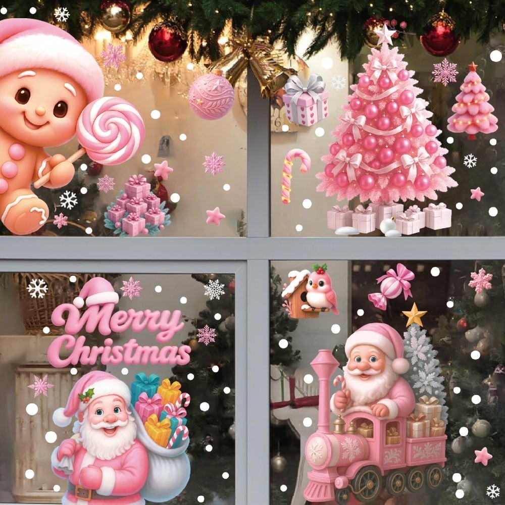 Removable PVC Window Stickers  - Snowflake Window Decal reseña y precio