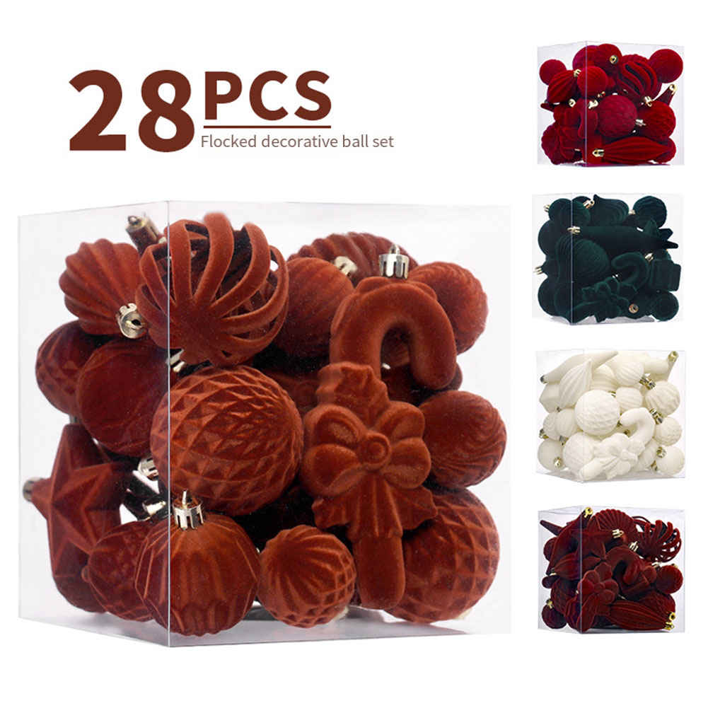  28PCS Christmas Balls Christ - Ornament Ball Set reseña y precio