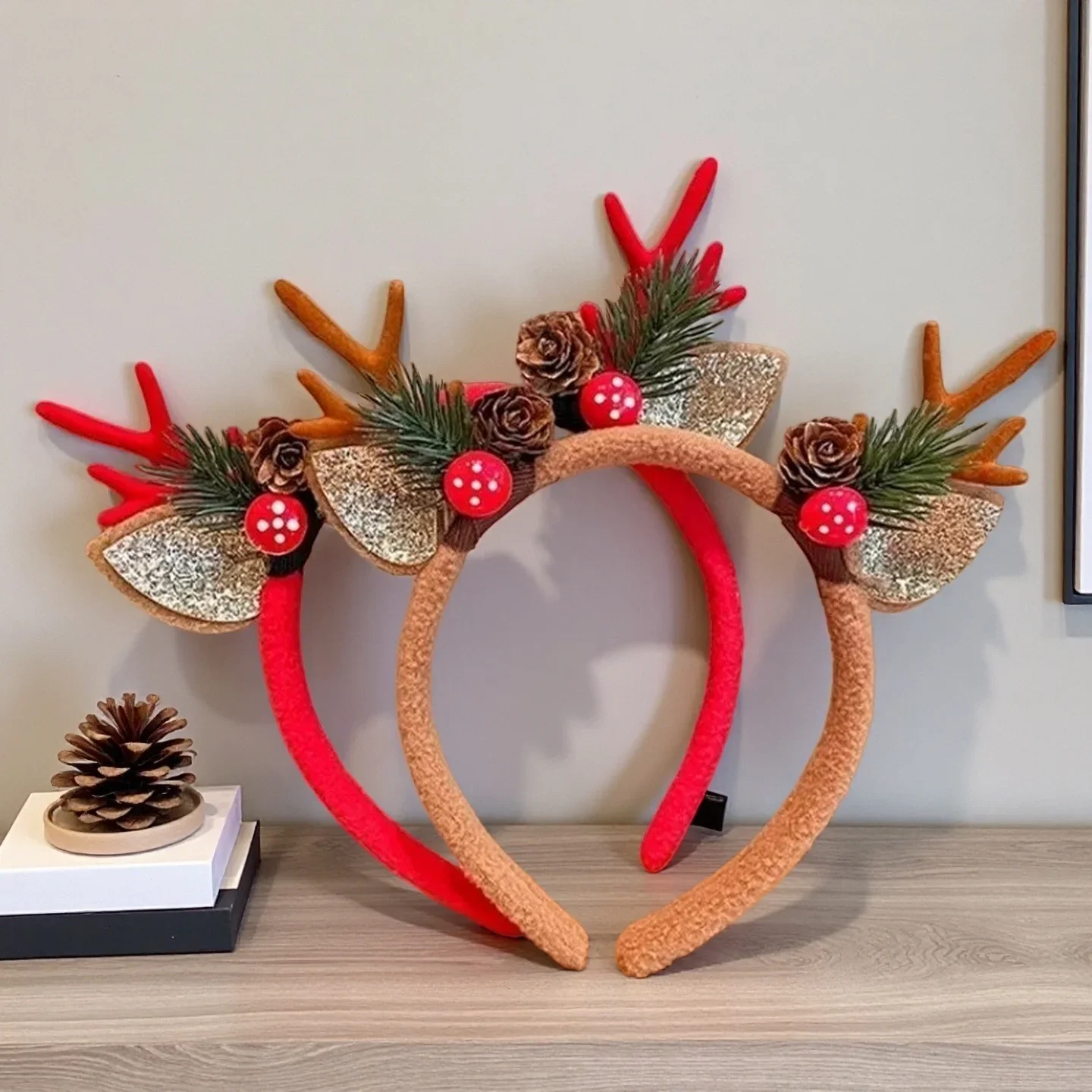 1Pc Christmas Headbands Christ - Reindeer Antlers Headband reseña y precio