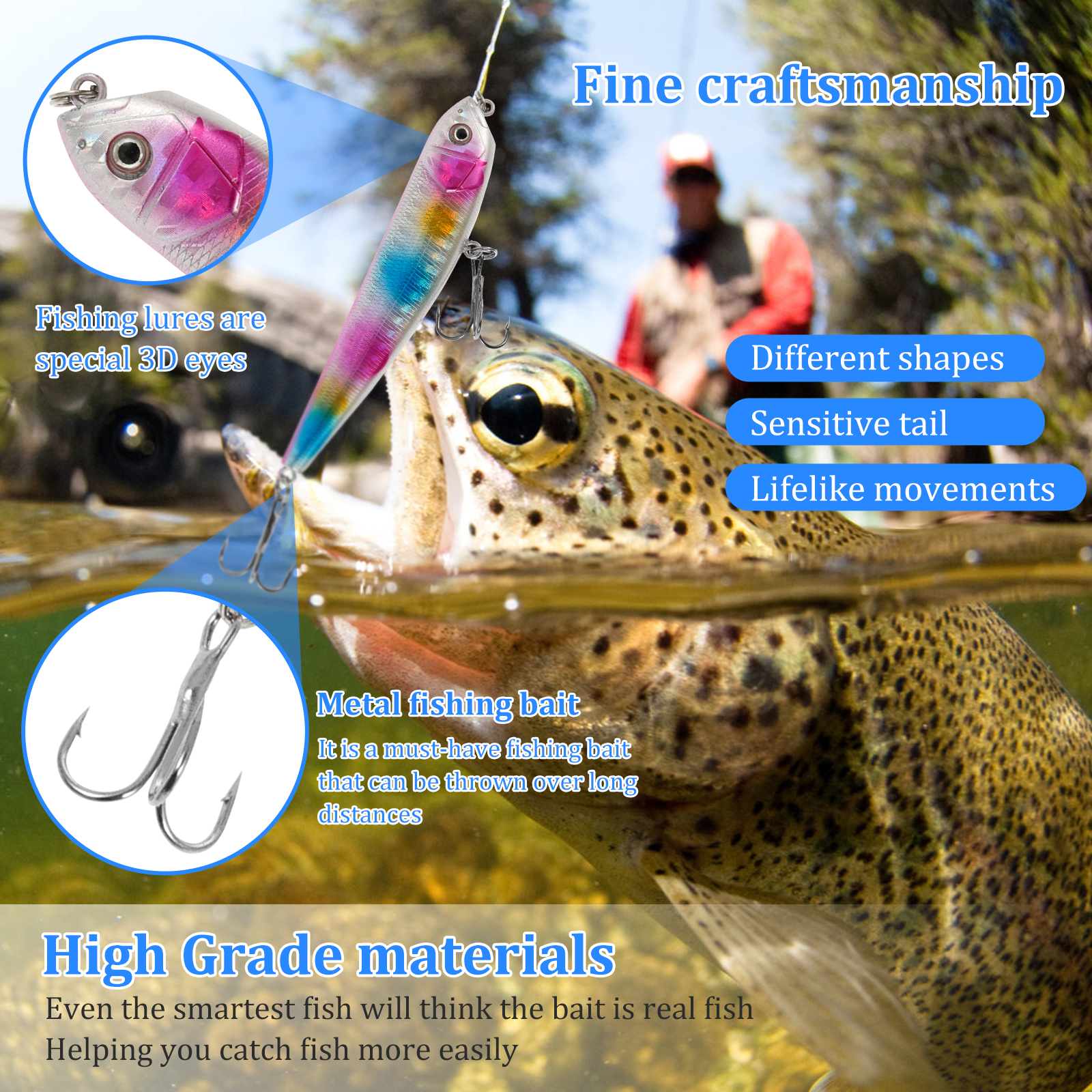 Advent Calendar Fishing Lure C - Advent Calendar Gift reseña y precio