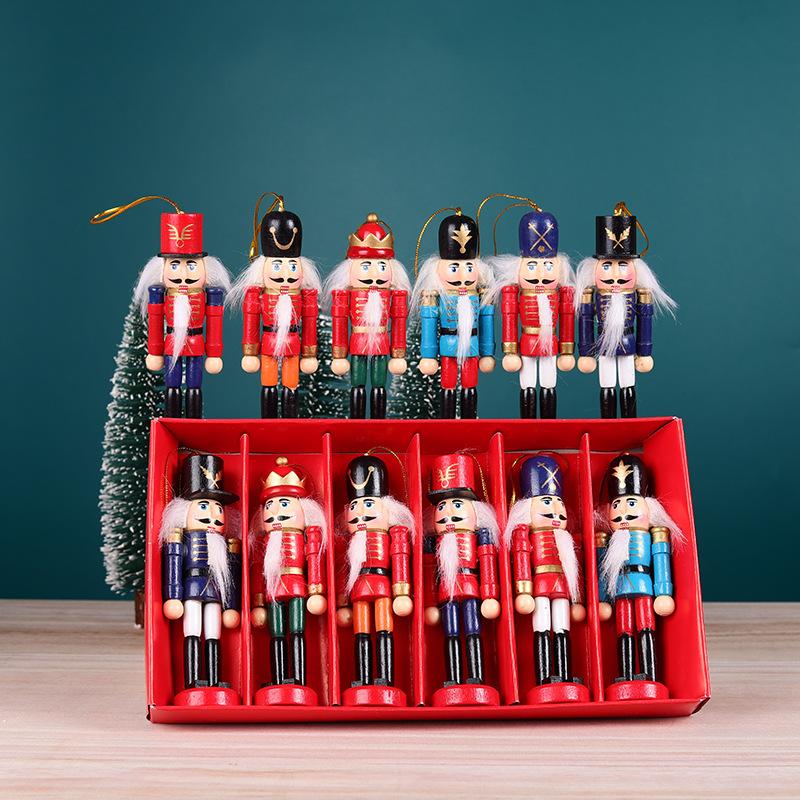1/3/6Pcs Desktop Decor 12cm Mi - Nutcracker Figurine reseña y precio