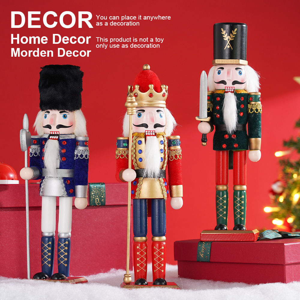 30cm Christmas Nutcracker Wood - Nutcracker Figurine reseña y precio