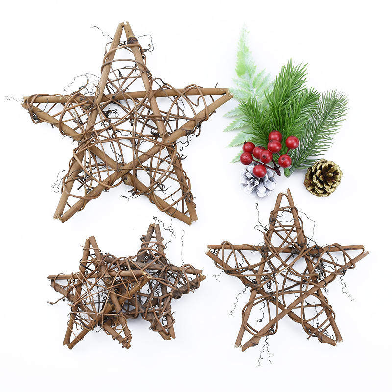 1pc 10/15/20cm Artificial Flow - Christmas Wreath Fake reseña y precio