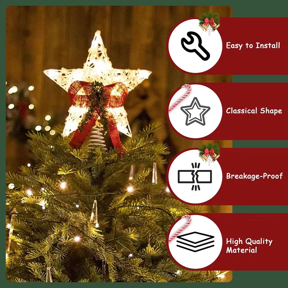 Christmas Tree LED Star Tree T - Star Tree Topper reseña y precio