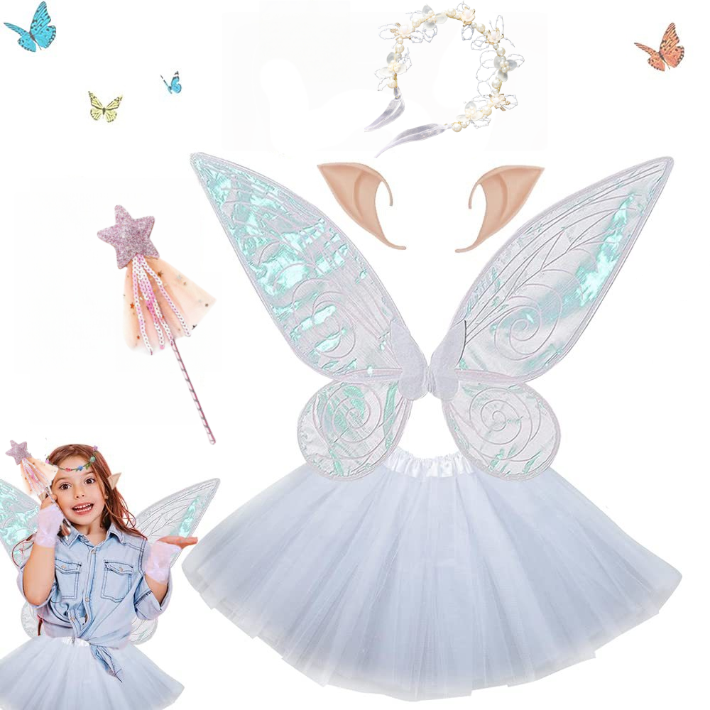 Princess Butterfly Fairy Wing  - Elf Costume Christmas reseña y precio