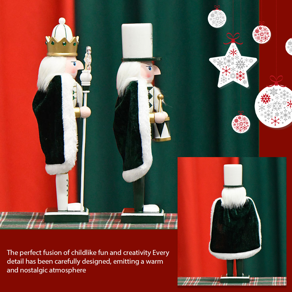 30CM Nutcracker snowflake cape - Nutcracker Figurine reseña y precio