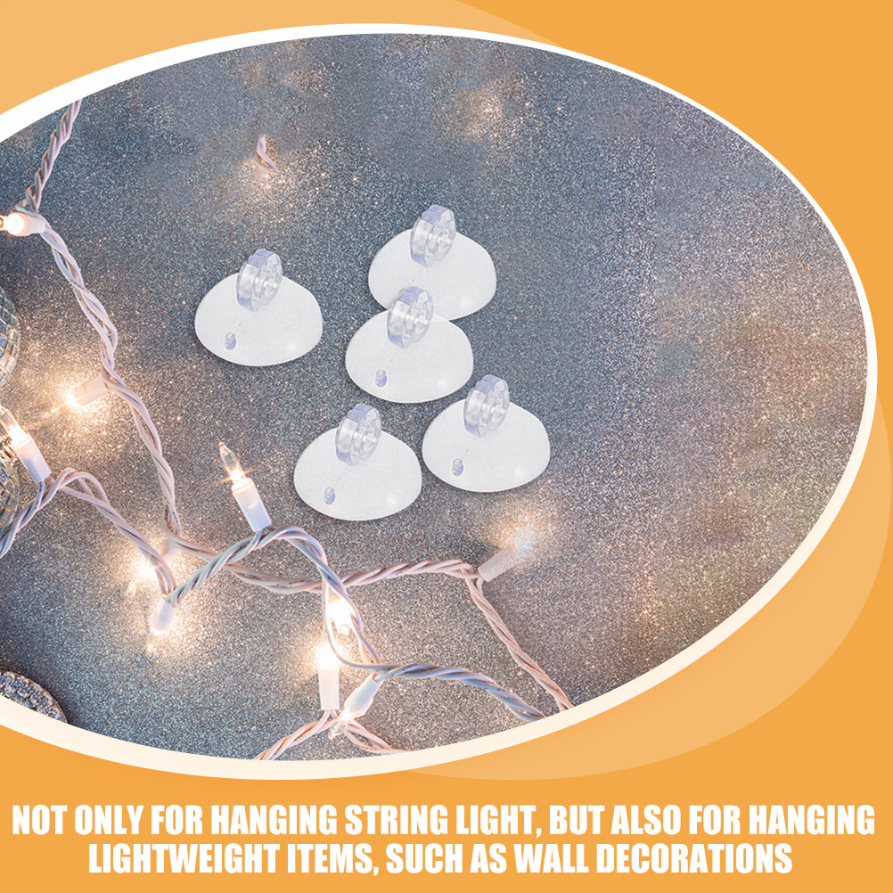 400Pcs Strong Reusable Sucker  - Christmas Lights Outdoor reseña y precio