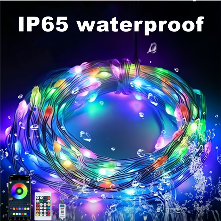 WS2812B LED Light String Smart - Led Fairy String Lights reseña y precio