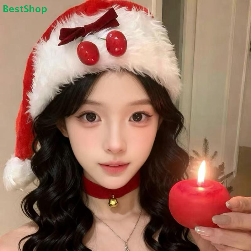 〔R〕Christmas Santa Hat Xmas Lo - Santa Hat Plush reseña y precio