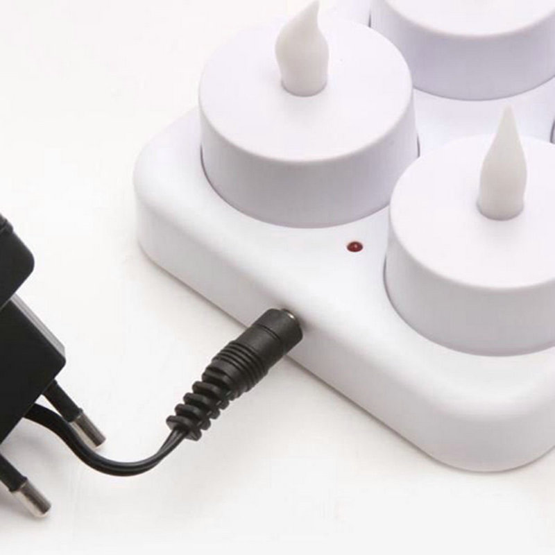 Set of 12 Rechargeable led can - Holiday Candle Set reseña y precio