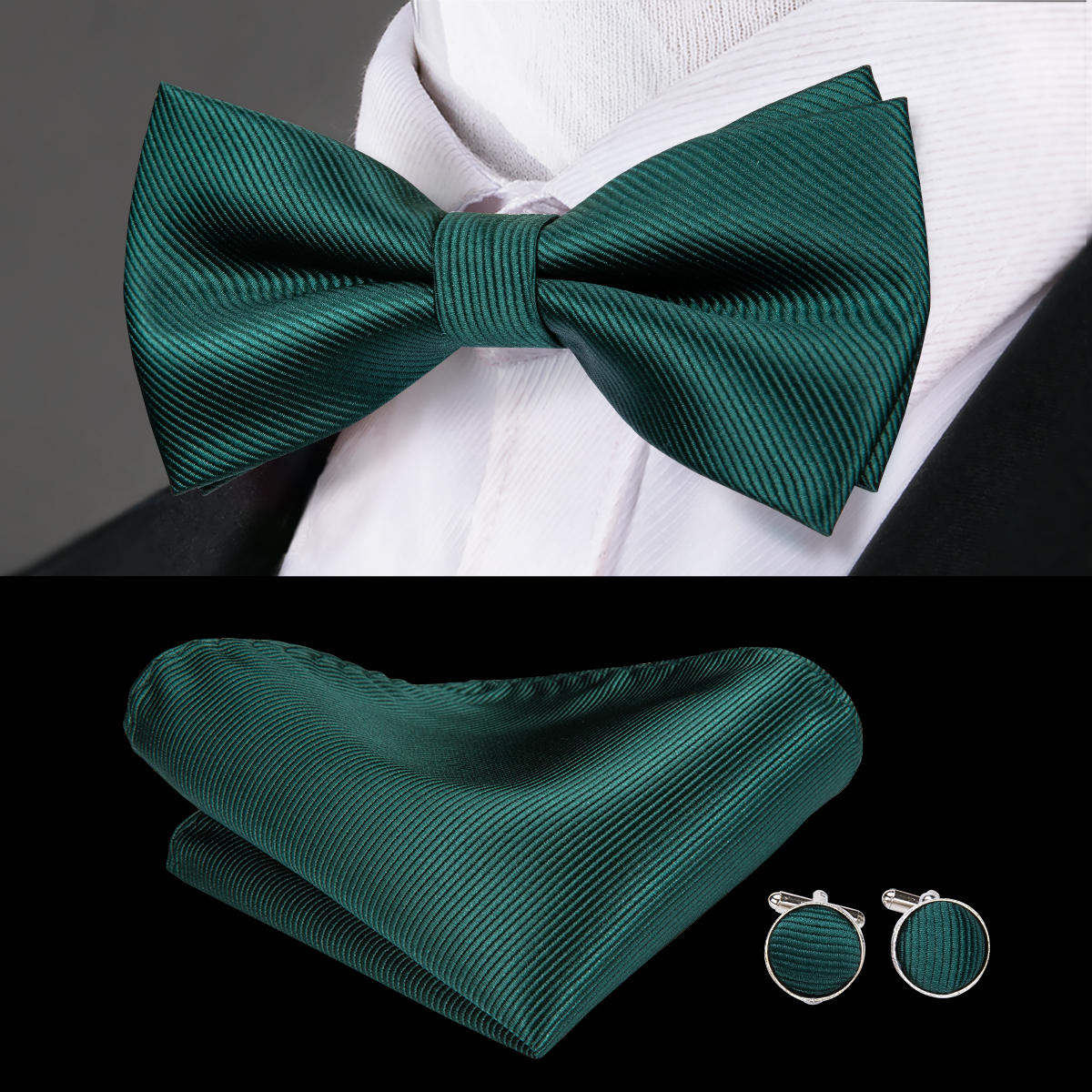 Hi-Tie Christmas Green Bow Tie - Christmas Throw Blanket reseña y precio