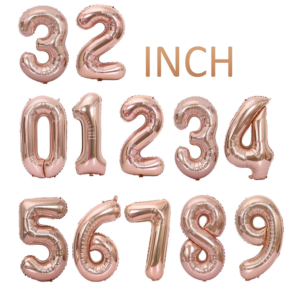 Happy Birthday 32Inch Number F - Tinsel Garland Decoration reseña y precio