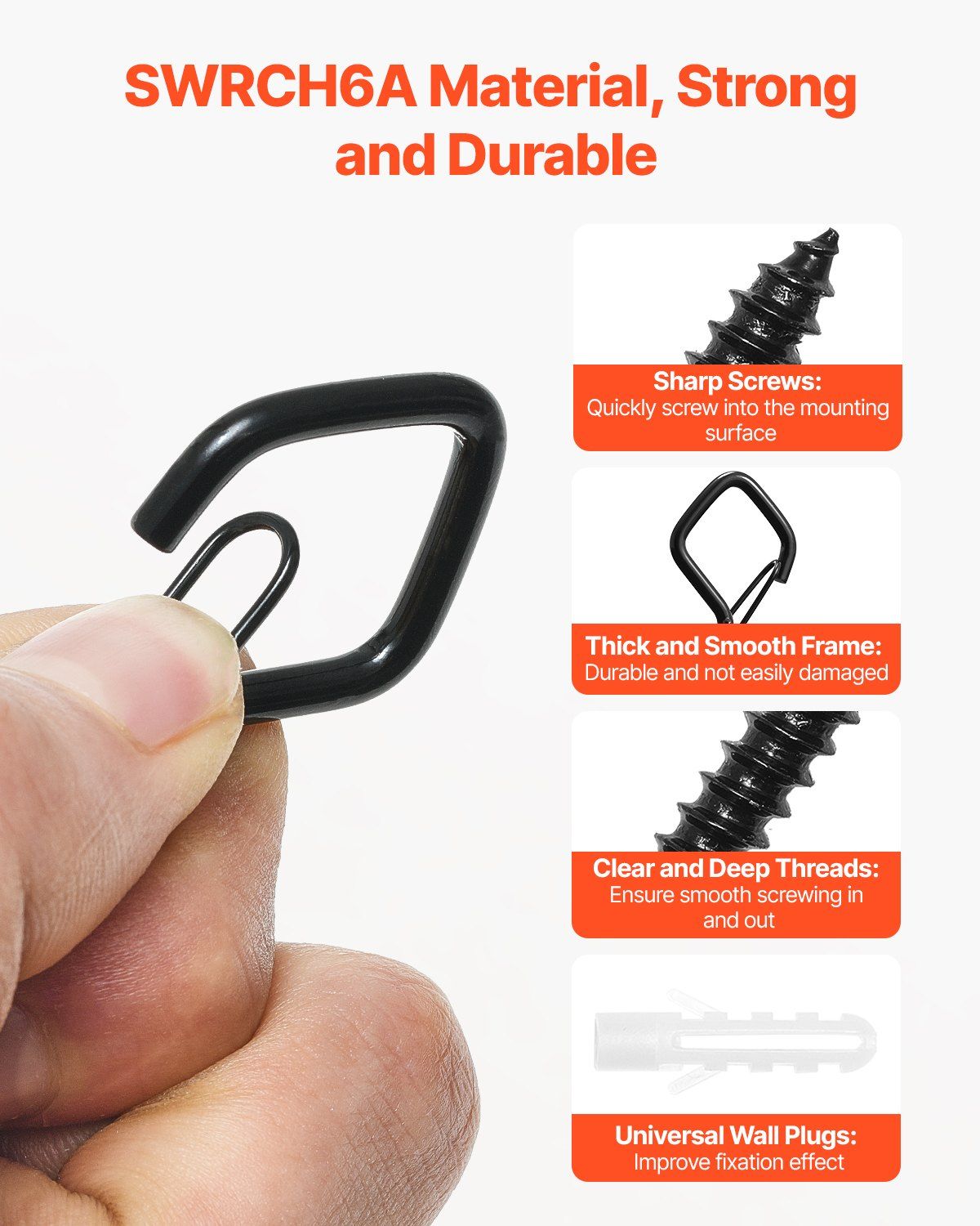 20PCS Q Hanger Hooks Heavy Dut - Christmas Lights Outdoor reseña y precio