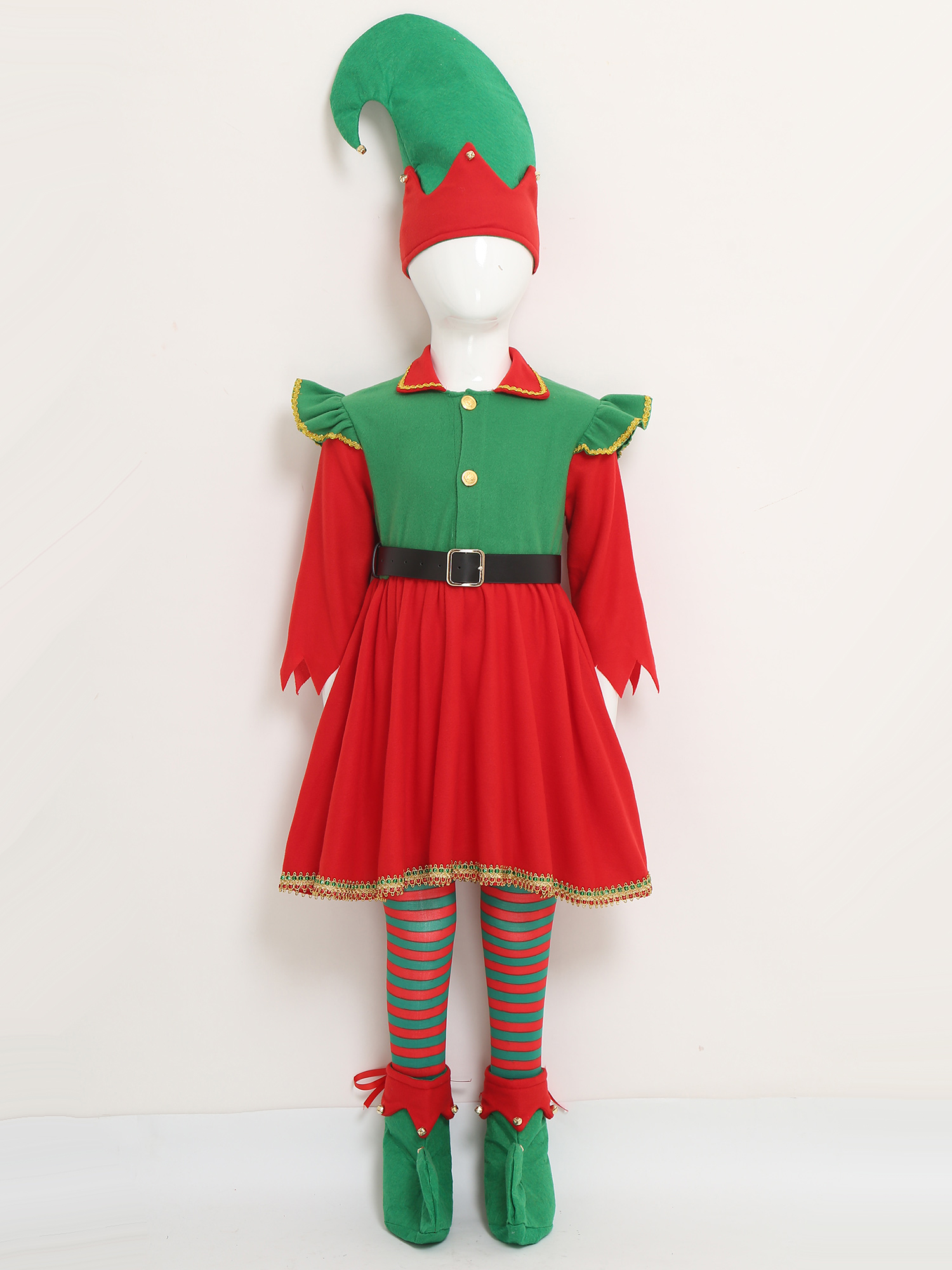 Elf Girl Christmas Costume San - Elf Costume Christmas reseña y precio