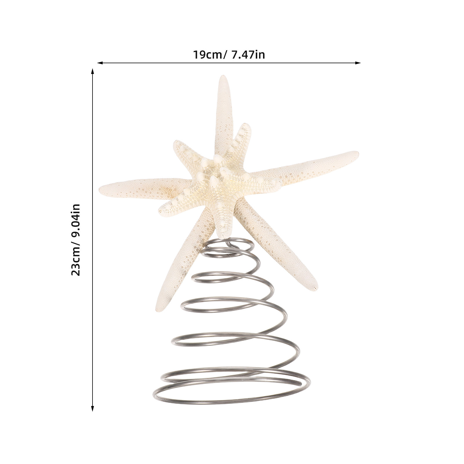 Beach-Themed Christmas Tree To - Star Tree Topper reseña y precio