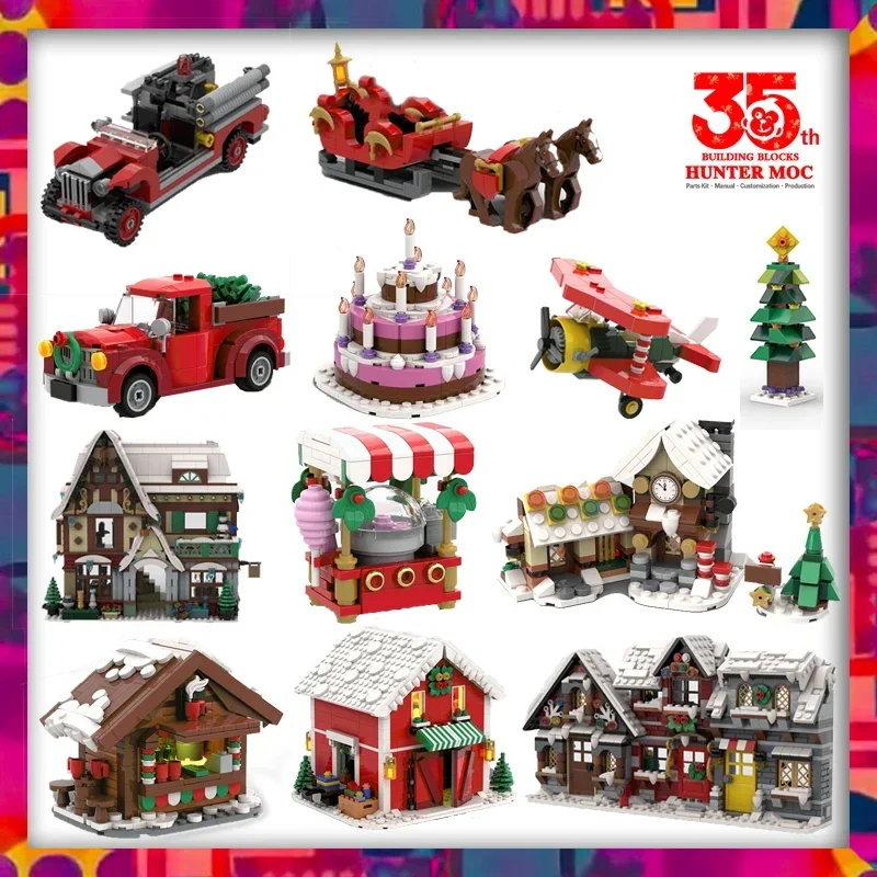 christmas 2023 winter village  - Advent Calendar Gift reseña y precio