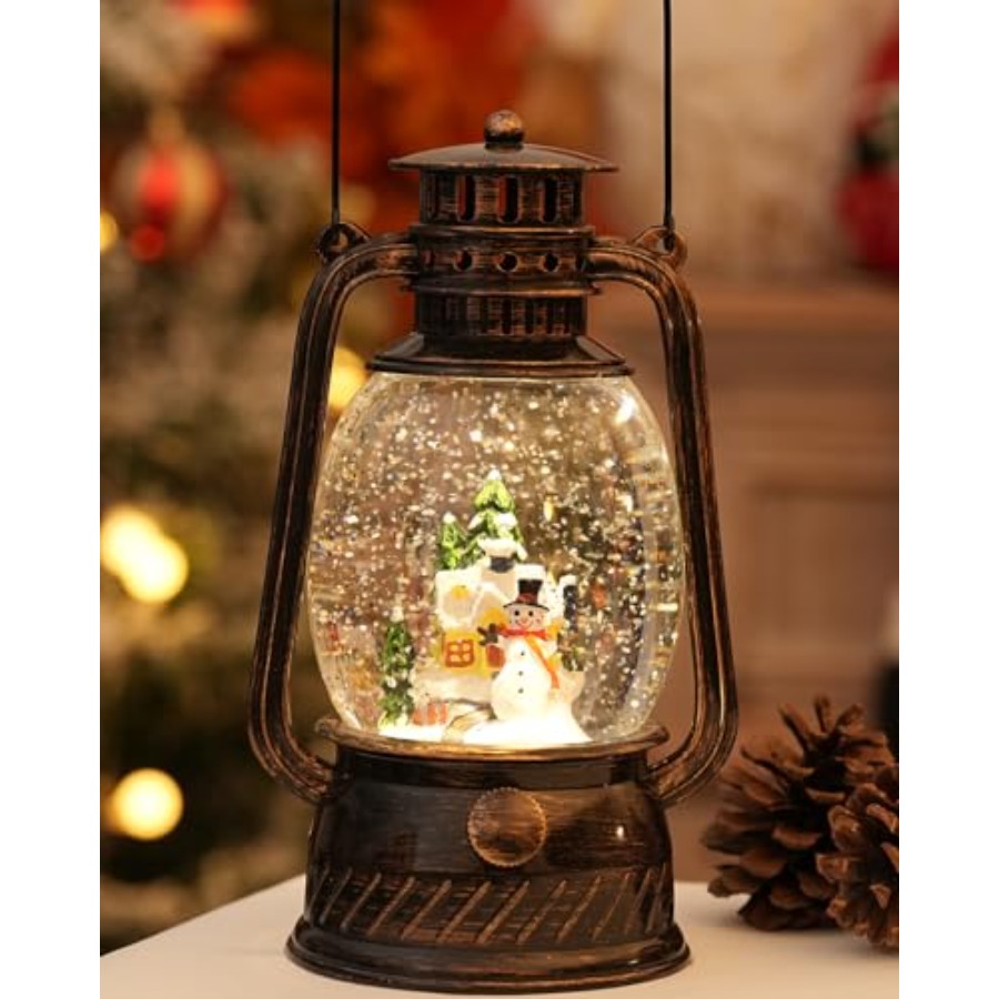 Christmas Decorations Snow Glo - Snow Globe Musical reseña y precio