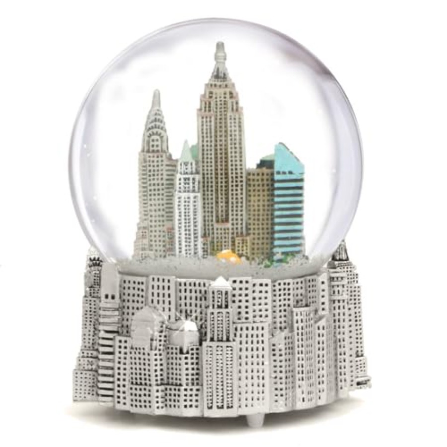 Silver Musical New York City S - Snow Globe Musical reseña y precio