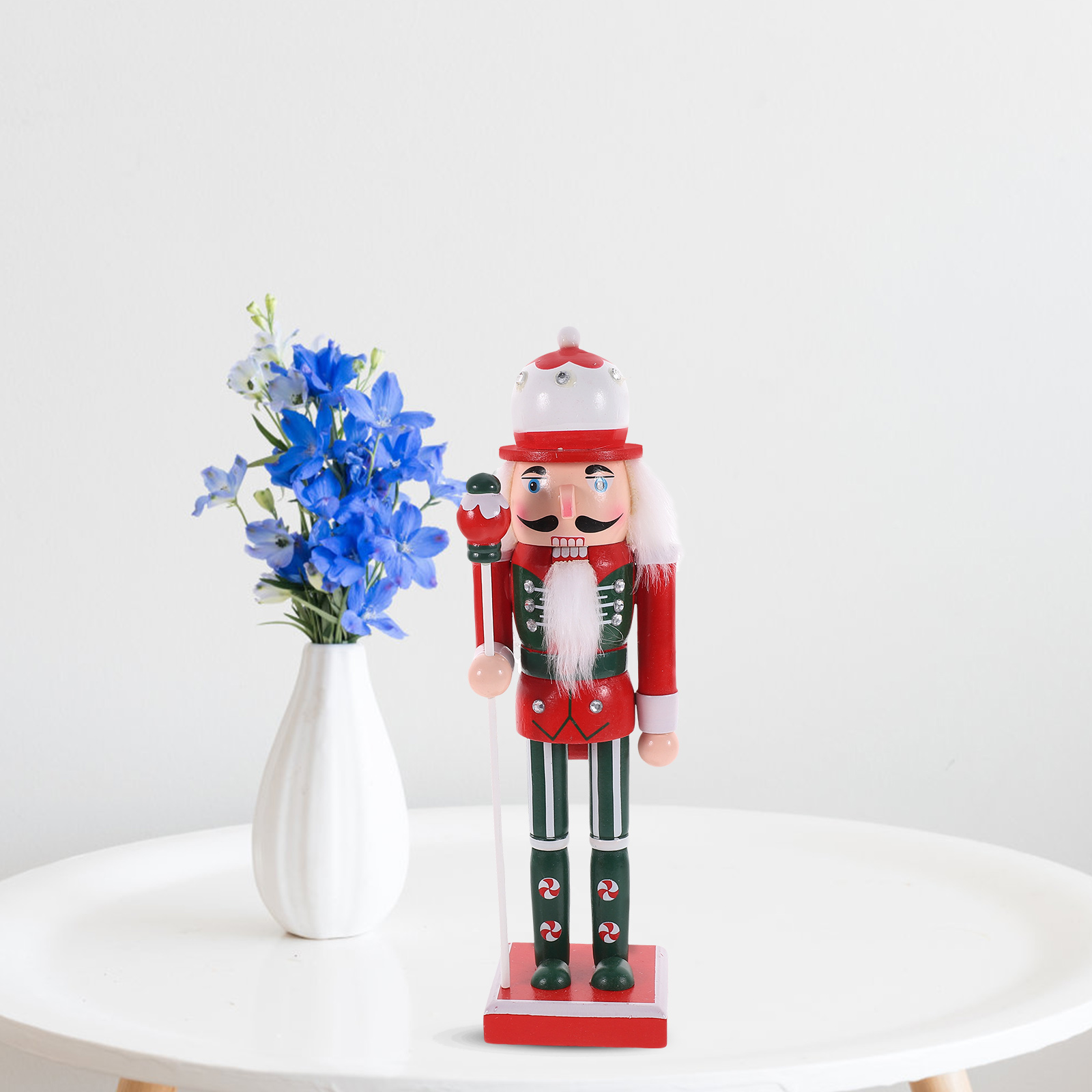 25Cm Wooden Wooden Nutcracker  - Nutcracker Figurine reseña y precio