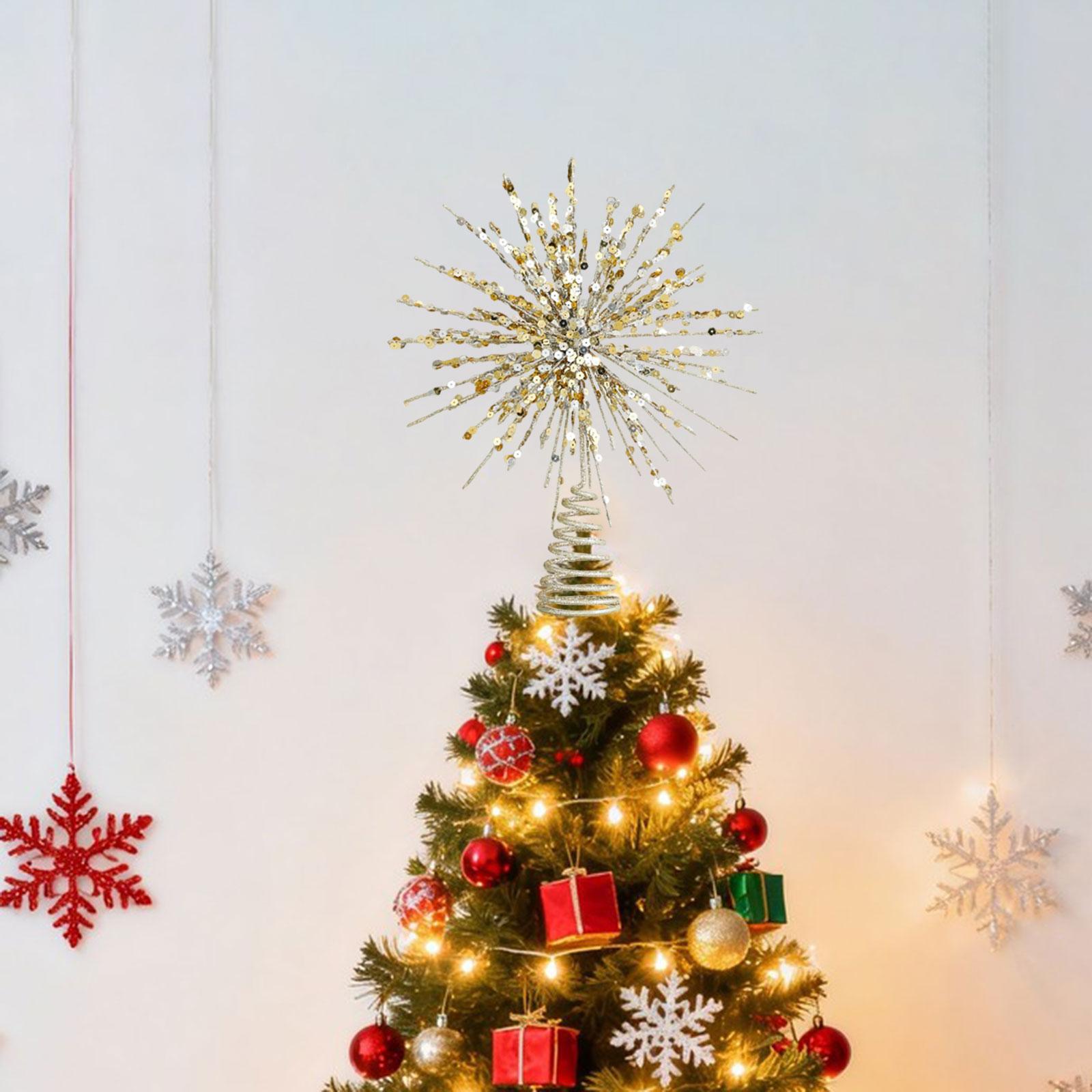 Christmas Tree Topper Ornament - Star Tree Topper reseña y precio
