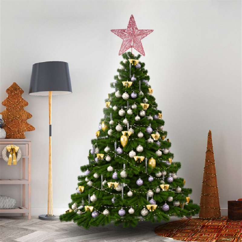Christmas Pink Pentagon Top St - Star Tree Topper reseña y precio