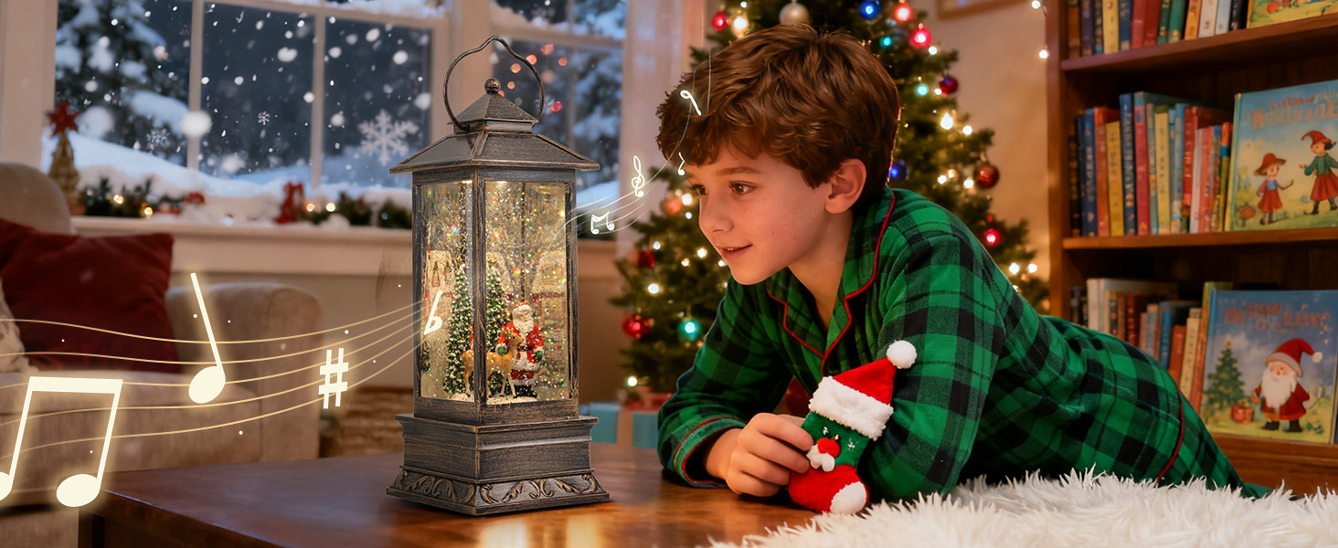 2025 Christmas Gift Musical Sn - Snow Globe Musical reseña y precio