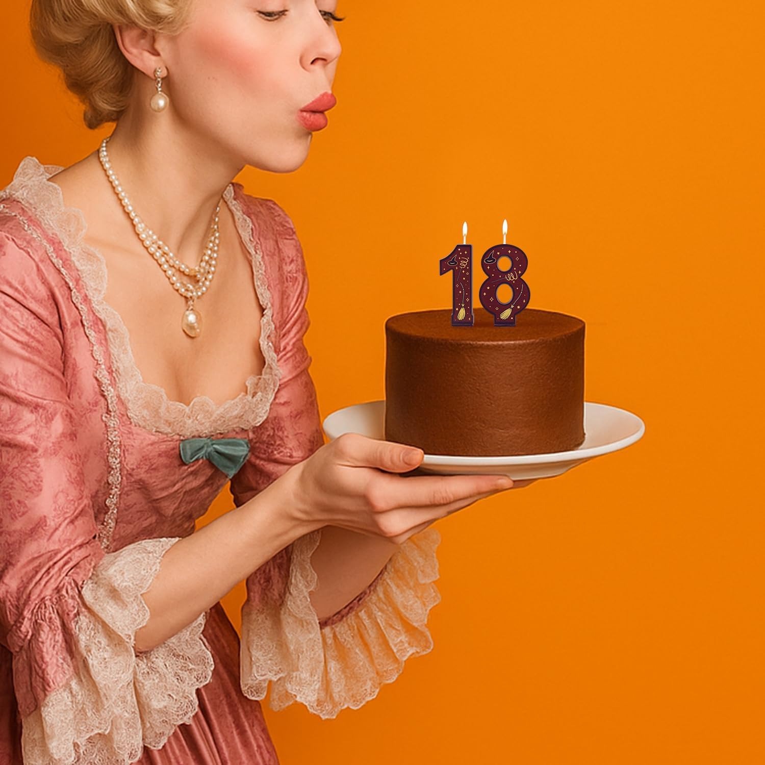 1 Set Number 0-9 Magical Theme - Holiday Candle Set reseña y precio