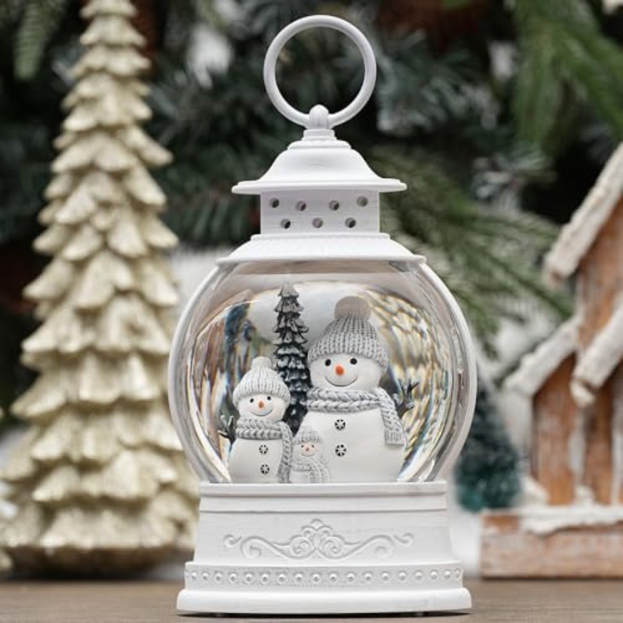 Christmas Snow Globe Lantern M - Snow Globe Musical reseña y precio