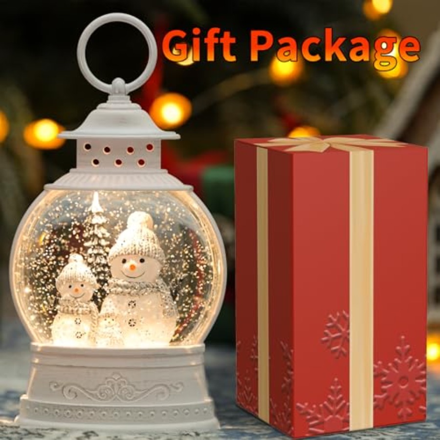 Christmas Snow Globe Lantern M - Snow Globe Musical reseña y precio