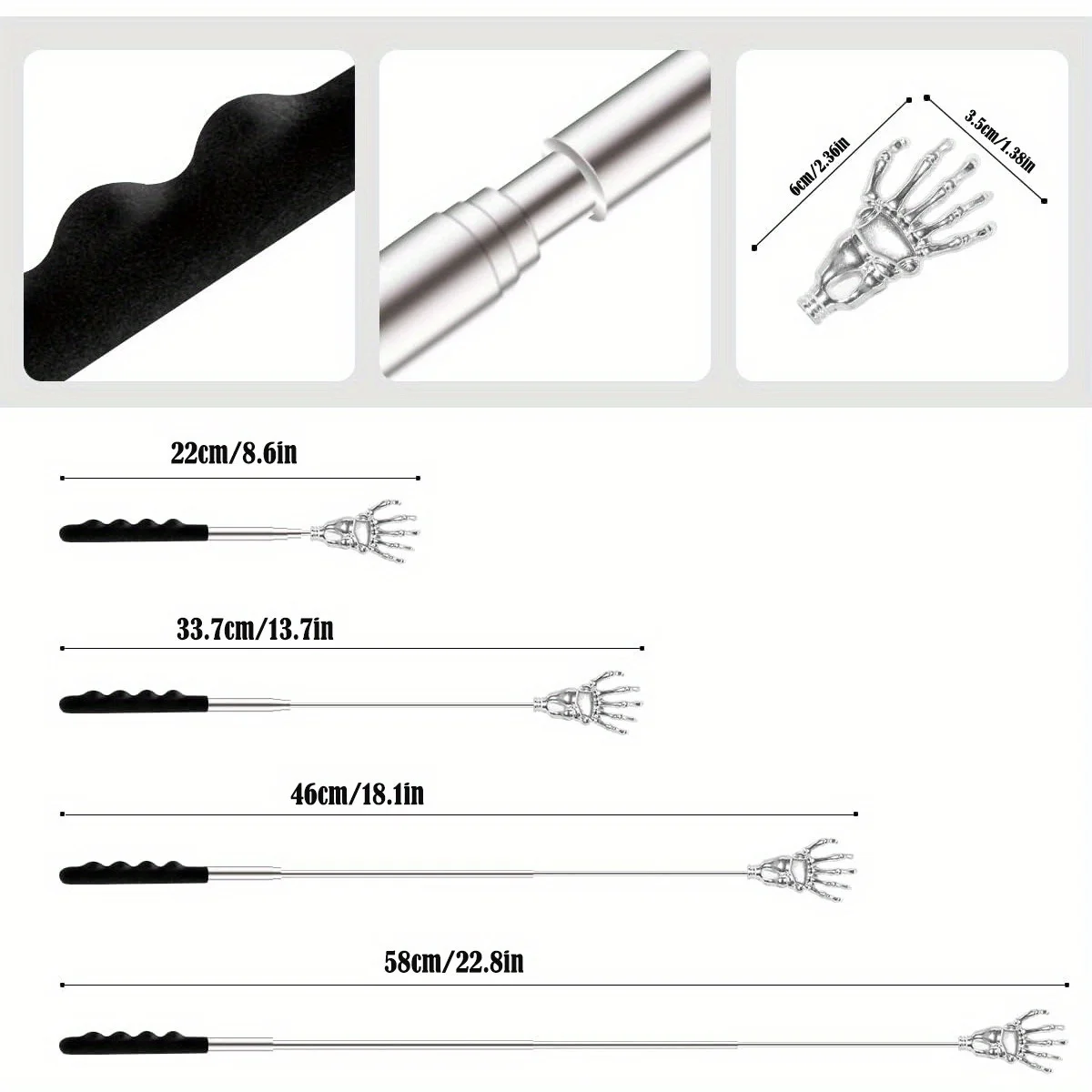 Upgraded Back Scratcher Massag - Christmas Stocking Hanging reseña y precio