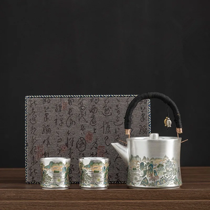 Z30- Liu Yin one pot two cups  - Gift Box Wrap Set reseña y precio
