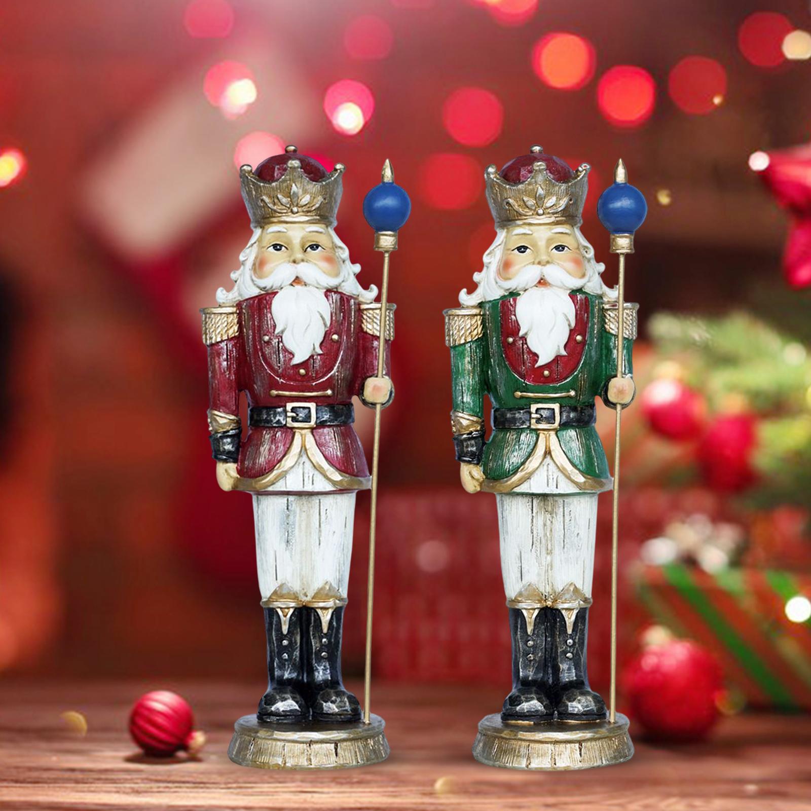 10 Inch Resin Christmas Nutcra - Nutcracker Figurine reseña y precio