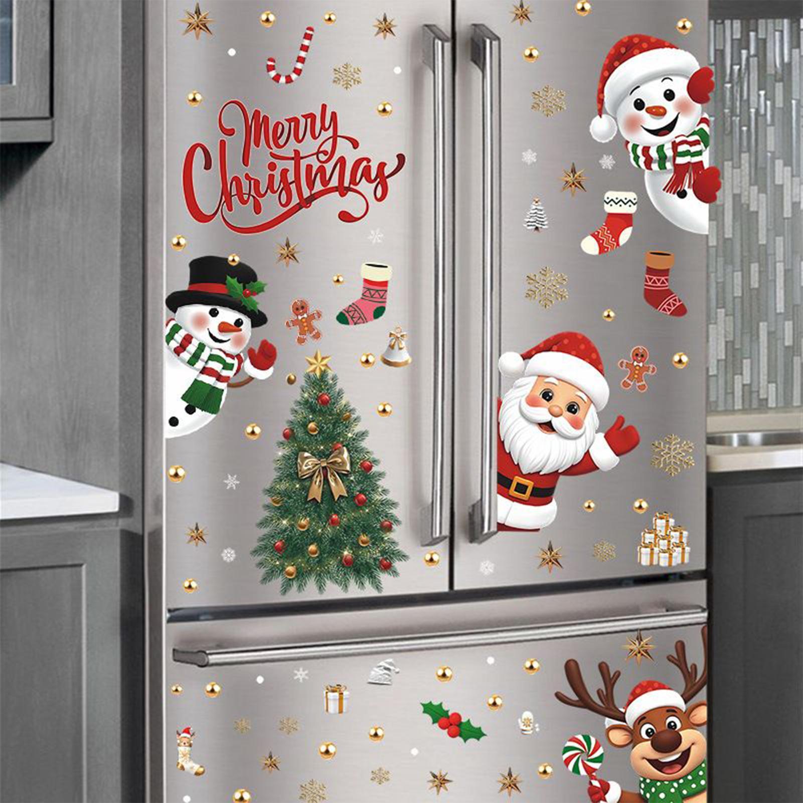 Christmas Window Decals Holida - Snowflake Window Decal reseña y precio