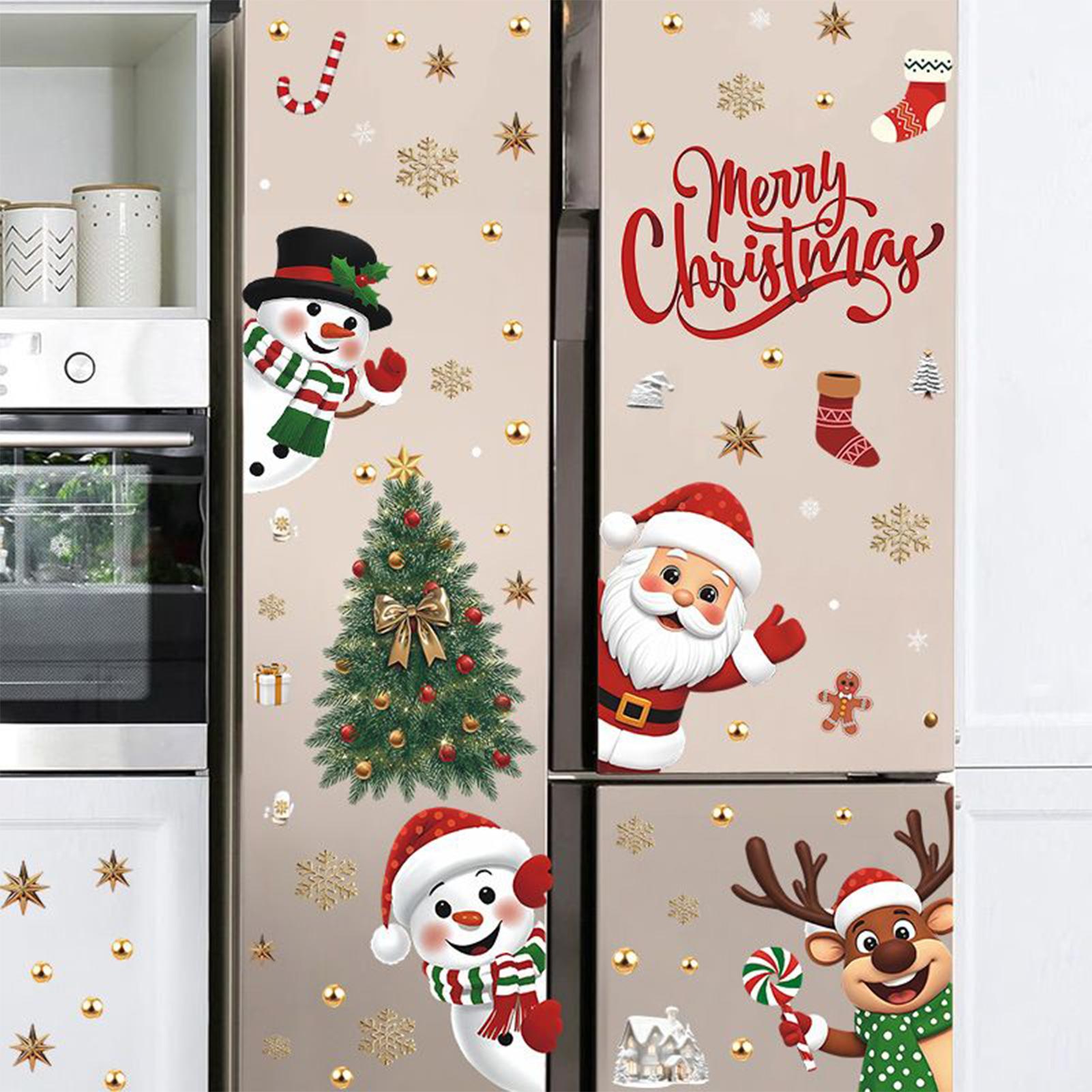 Christmas Window Decals Holida - Snowflake Window Decal reseña y precio