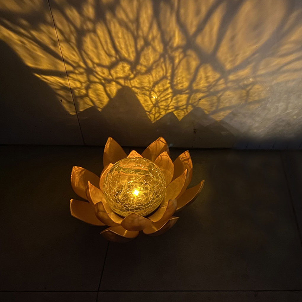 Lotus Shaped Garden Solar Ligh - Christmas Lights Outdoor reseña y precio