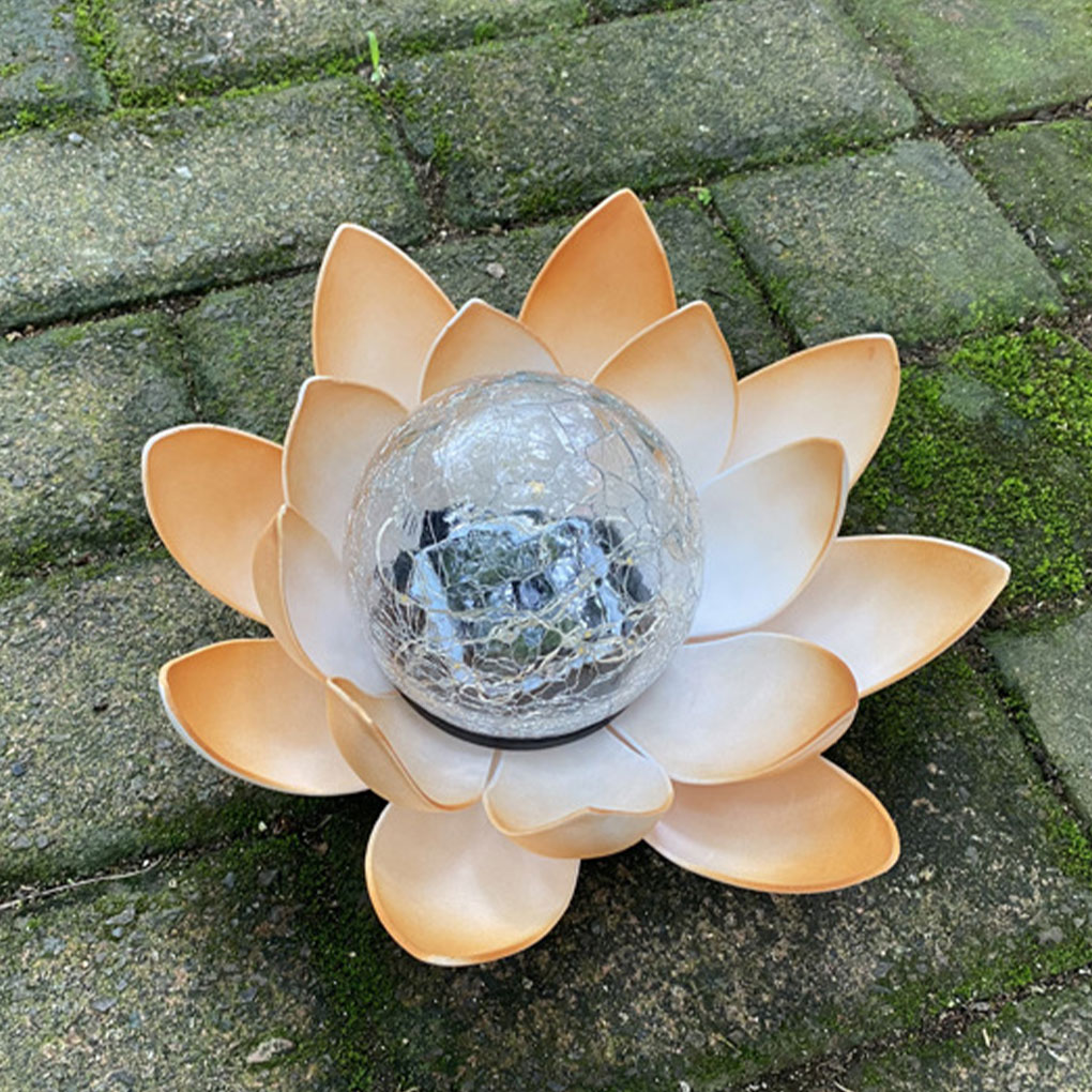 Lotus Shaped Garden Solar Ligh - Christmas Lights Outdoor reseña y precio