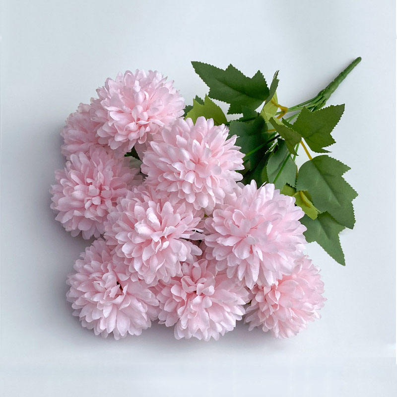Artificial Flower Bouquet Chry - Christmas Wreath Fake reseña y precio