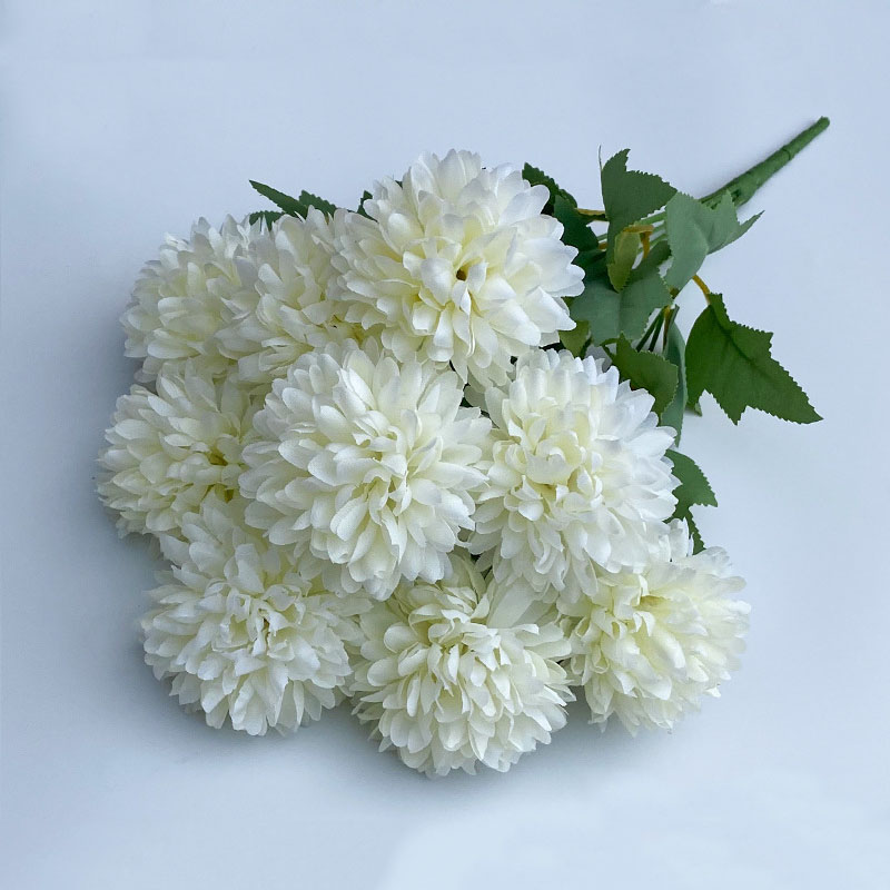 Artificial Flower Bouquet Chry - Christmas Wreath Fake reseña y precio