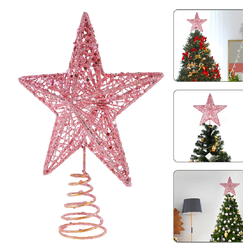 20Christmas Tree Topper Star G - Star Tree Topper reseña y precio