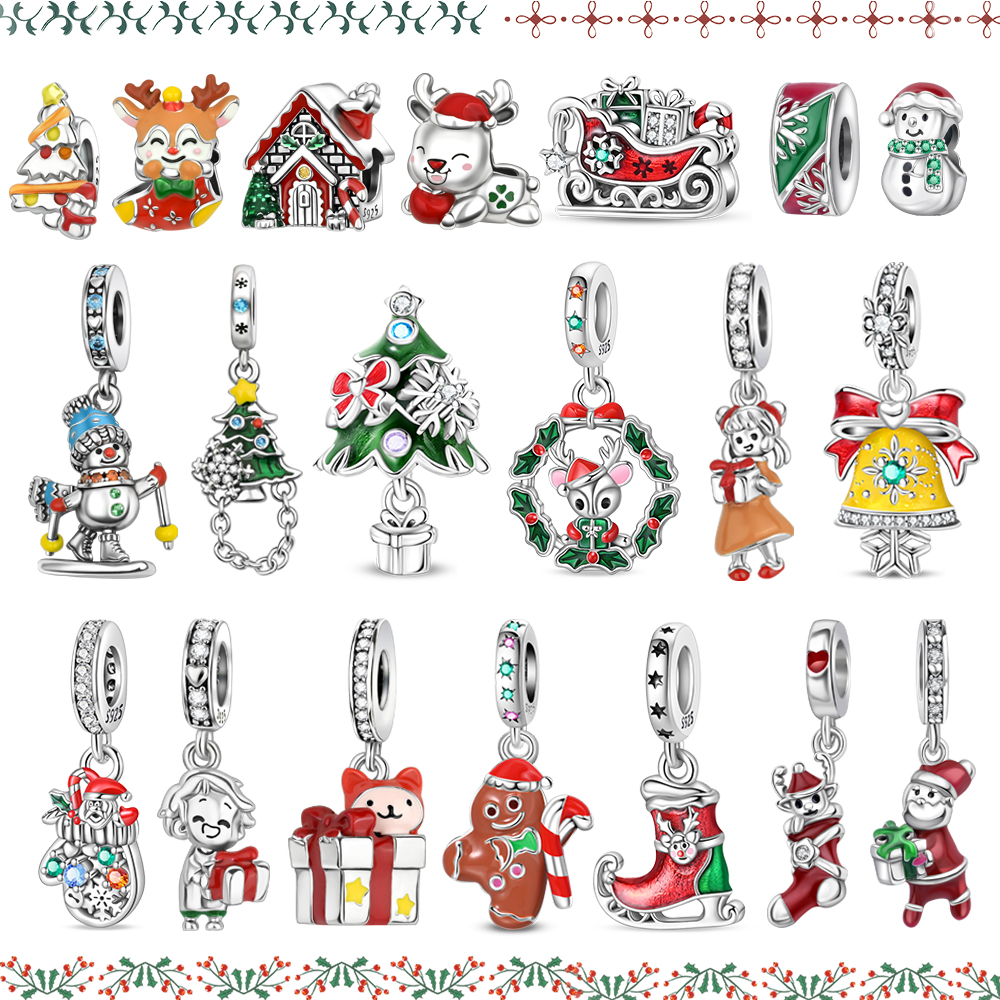 Holiday Series 925 Sterling Si - Christmas Stocking Hanging reseña y precio