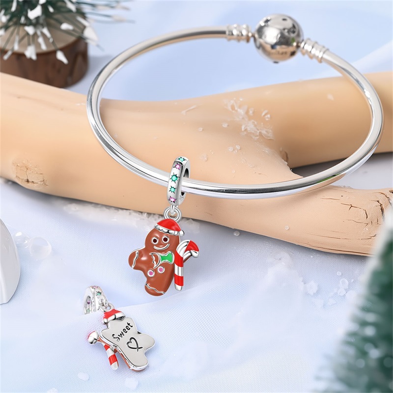 Holiday Series 925 Sterling Si - Christmas Stocking Hanging reseña y precio