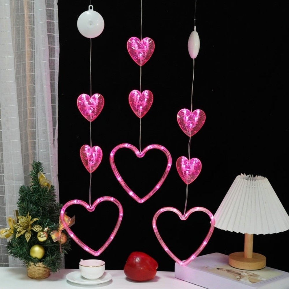 Creative Heart Curtain Fairy L - Led Fairy String Lights reseña y precio