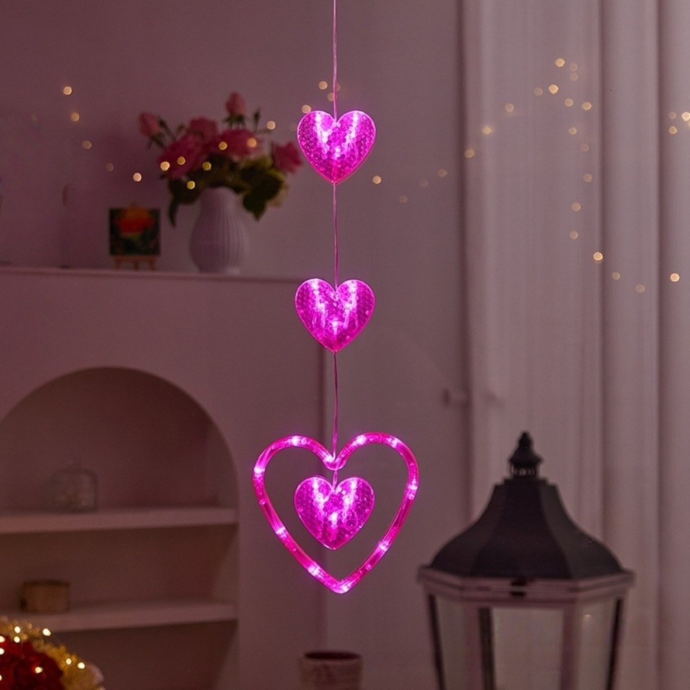 Creative Heart Curtain Fairy L - Led Fairy String Lights reseña y precio