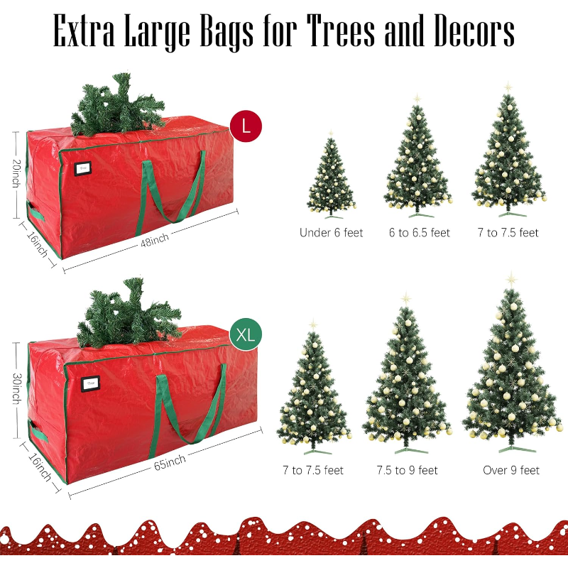 7.5 ft Christmas Tree Storage  - Christmas Tree Artificial reseña y precio